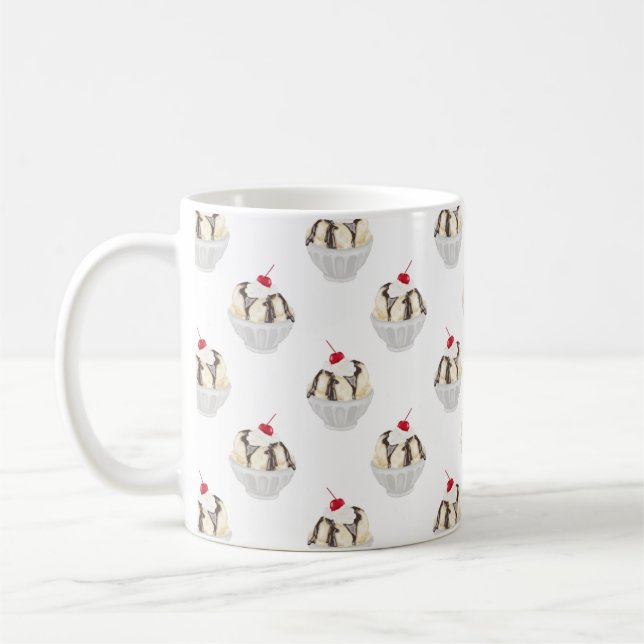 Hot Fudge Sundaes Coffee Mug (Left)