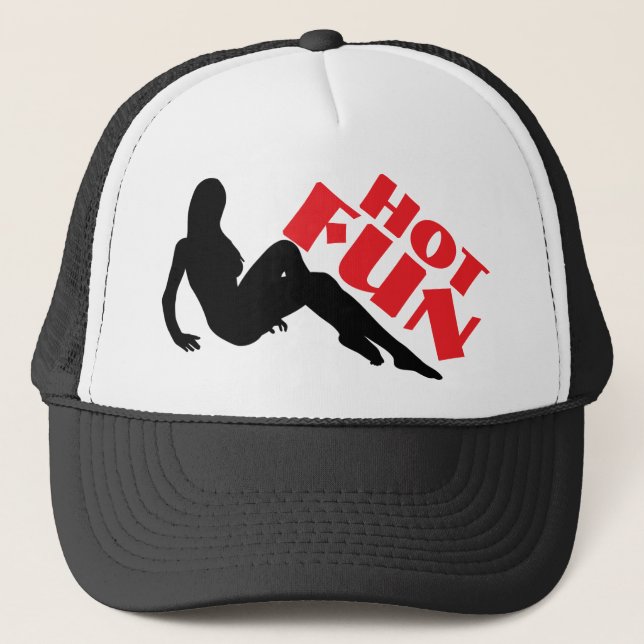 HOT FUN TRUCKER HAT (Front)