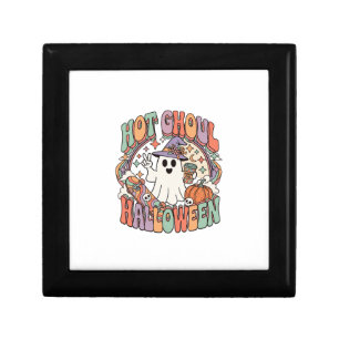 Hot Ghoul Halloween Ghost Witch Hat Skateboard Gift Box