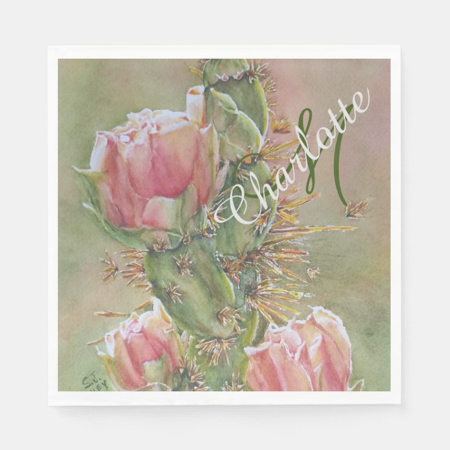 Hot Girlfriends Party Napkins (Front)