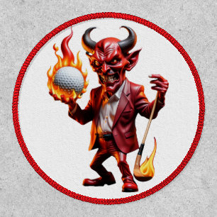 Hot Golfer 3" Iron-On Patch