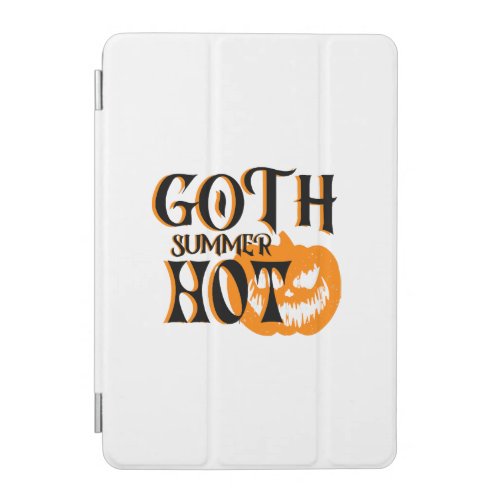 Hot Goth Summer_Horror Smiling Pumpkin iPad Mini Cover
