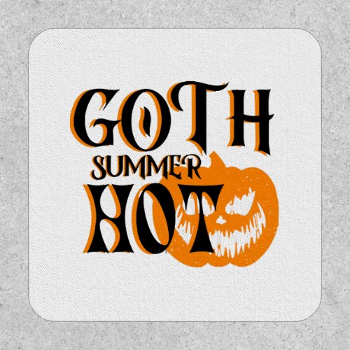 Hot Goth Summer_Horror Smiling Pumpkin Patch