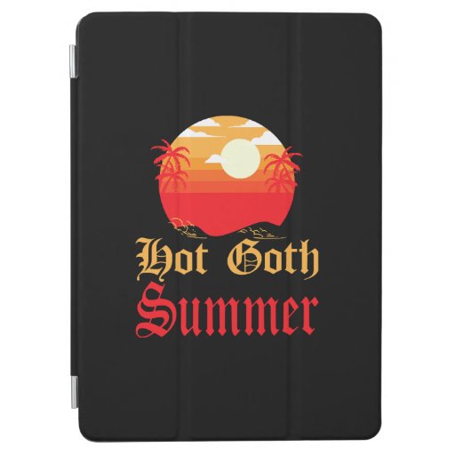 hot goth summer  iPad air cover
