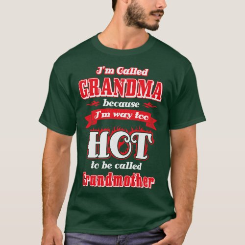 Hot Grandma T_Shirt