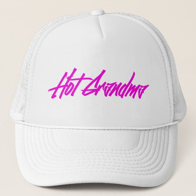 Hot Grandma Trucker Hat (Front)