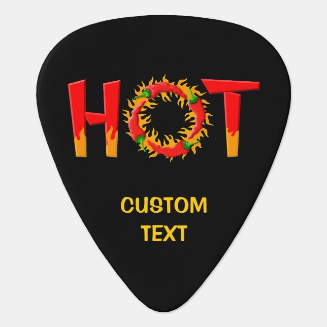 HOT GUITAR PICK (Front)
