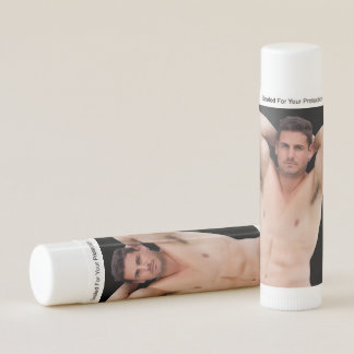 Hot Guy Sexy Shirtless Muscle Man Bodybuilder Lip Balm