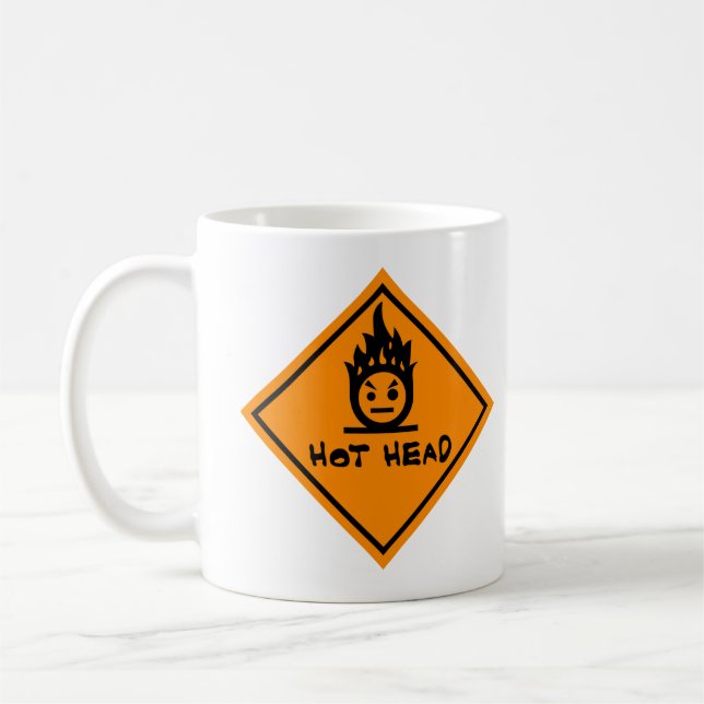 HOT HEAD COFFEE MUG (Left)