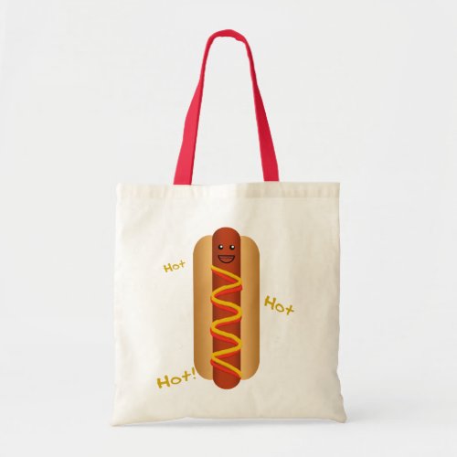 Hot Hot Hot Dog Tote Bag