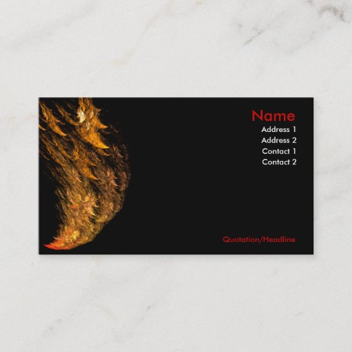 Customizable Hot hot hot! Feel the Heat Business Cards