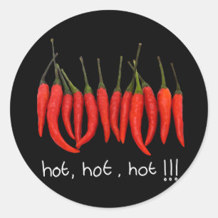 hot, hot, hot, hot chili sticker