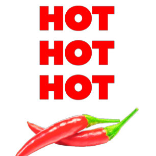 Hot Hot Hot peppers T-Shirt