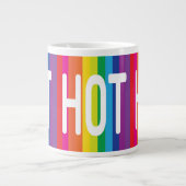 Hot Hot Hot Rainbow Jumbo Mug (Front)