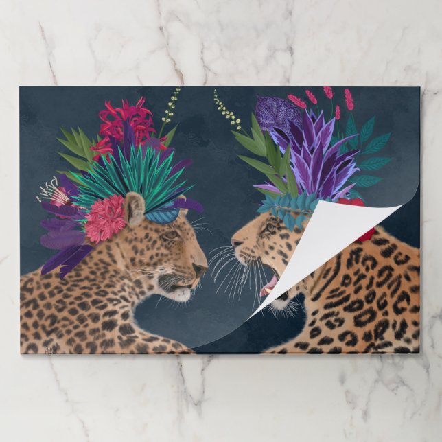 Hot House Leopards | A Couple Paper Pad (Folded)