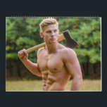 Hot Hunk 2025 Calendar<br><div class="desc">This calendar features a compilation of hot guy photos used on other products in the store. This collection of breathtaking hot guy photos celebrates the epitome of strength, allure, and masculinity. Elevate your living space with these captivating visuals, showcasing handsome, muscular, shirtless men who embody the essence of power and...</div>