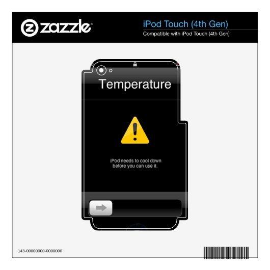 Hot iPod skin (Product)