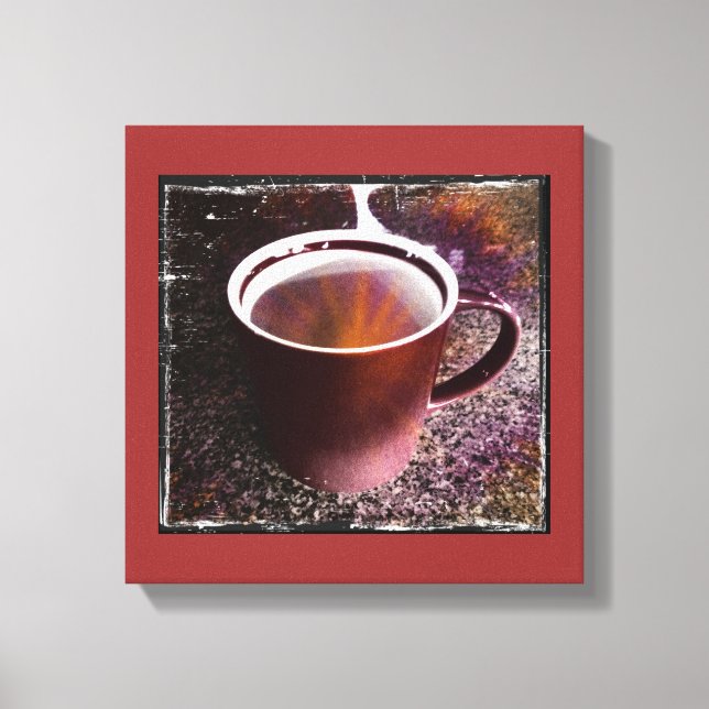 Hot Java Time Stretched Canvas Print (Front)