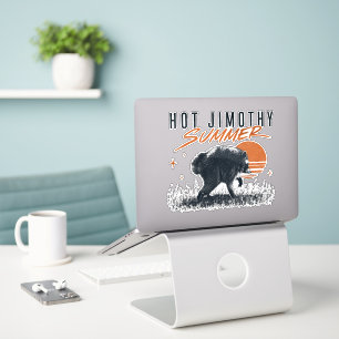 Hot Jimothy Summer Raccoon, Seattle Meme Sticker