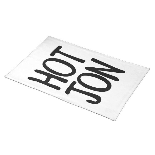 HOT JON PLACEMAT (On Table)