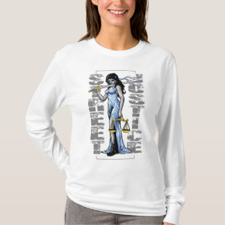 Hot Lady Justice by Street Justice T-Shirt