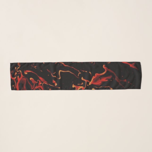 Hot Lava - customize your own Scarf (Front (Horizontal))