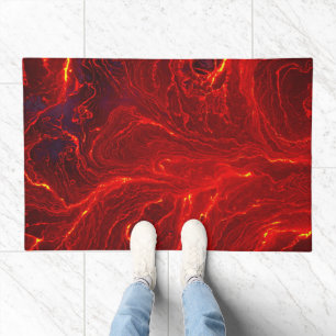 Hot Lava Surface (Style 3) Oil Painting Doormat