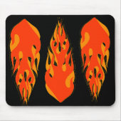 Hot Lick Flames Mouse Pad (Front)