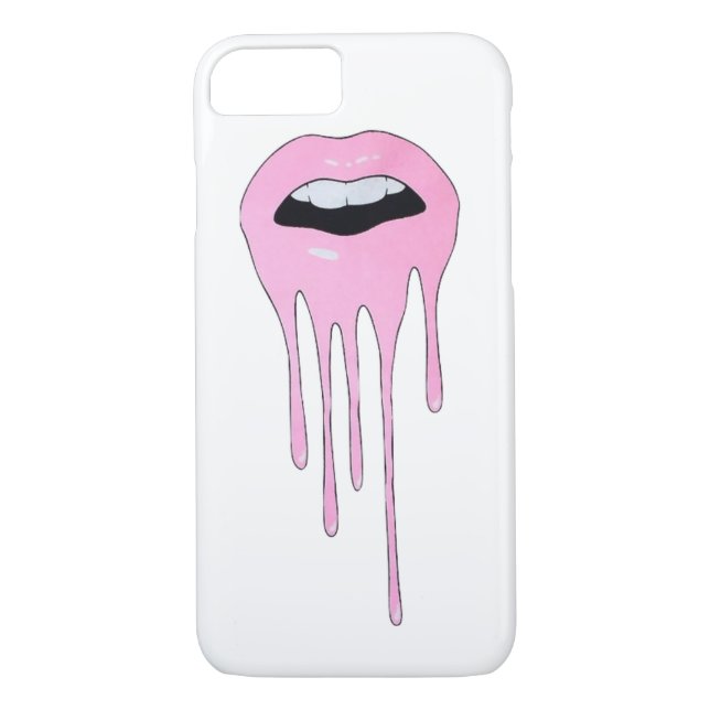 Hot Lips Case-Mate iPhone Case (Back)