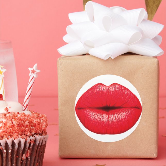 Hot lips kiss stickers (Party)