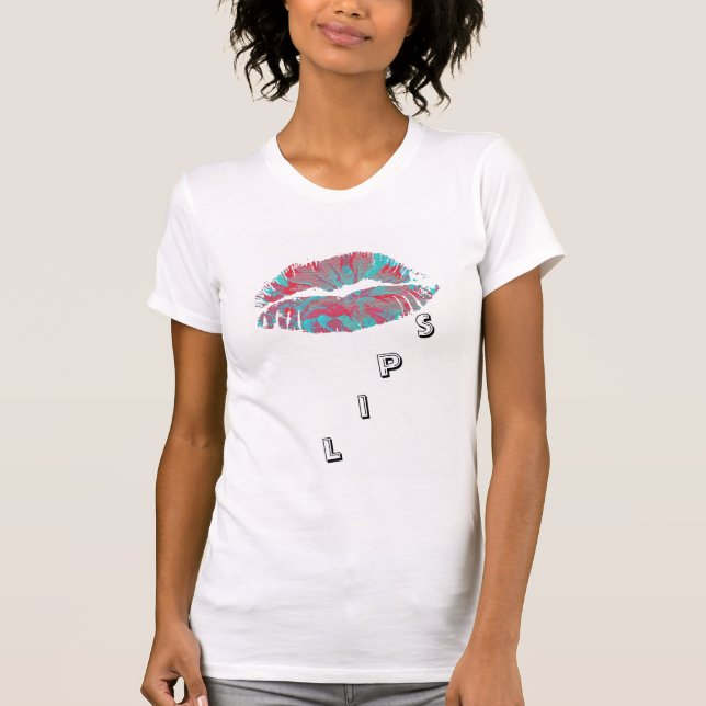 Hot Lips Ladies AA Cap Sleeve T-Shirt (Front)