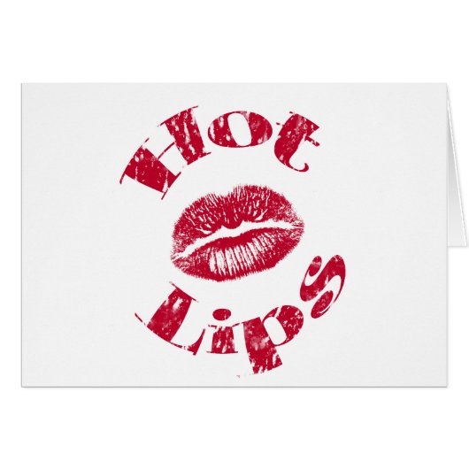 Hot Lips, Red Lips (Front Horizontal)