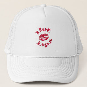 Hot Lips, Red Lips Trucker Hat