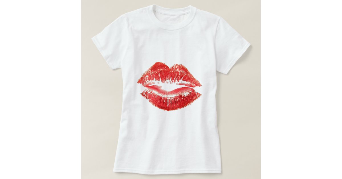 Hot Lips T-Shirt | Zazzle