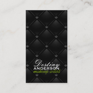 Hot Lips - Tufted Makeup Business Cards
