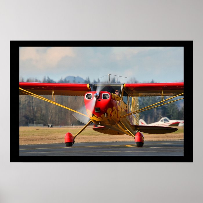 Hot little Airplane Poster