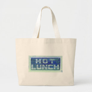 Hot Lunch Large Tote Bag