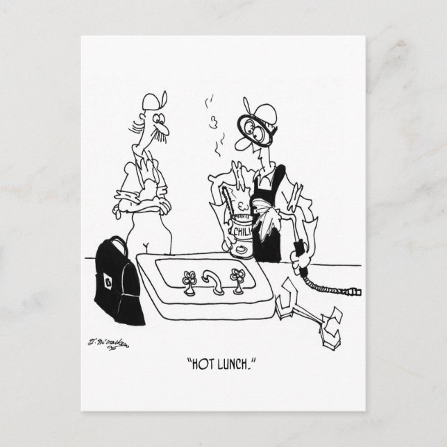 Hot Lunch Postcard (Front)