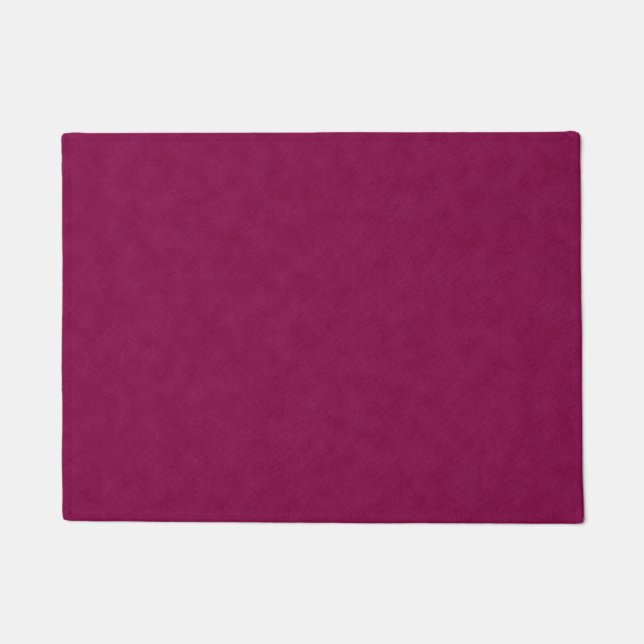 Hot Magenta Denim Texture,  Doormat (Front)
