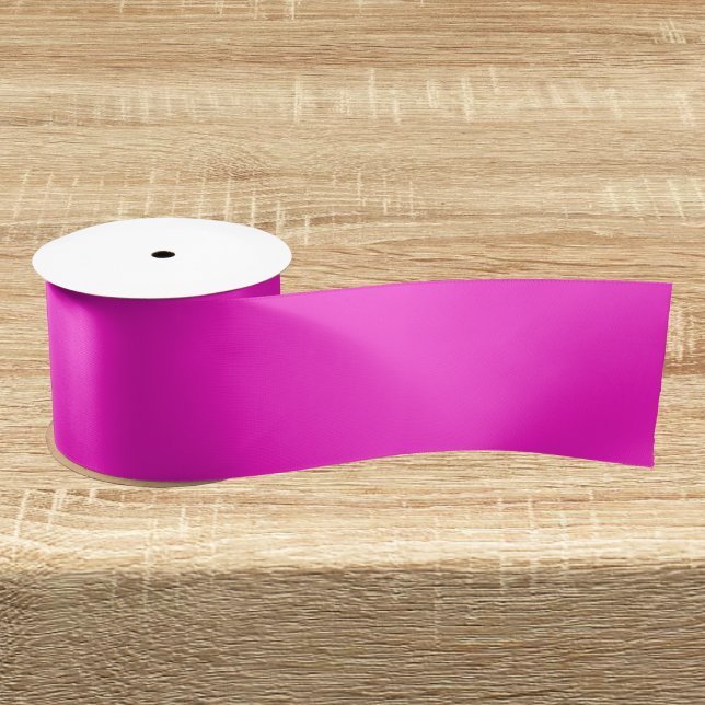 Hot Magenta Solid Color Satin Ribbon (Creator Uploaded)