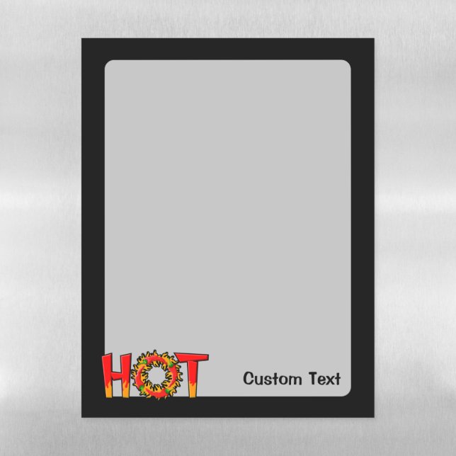 HOT MAGNETIC DRY ERASE SHEET (Vertical)