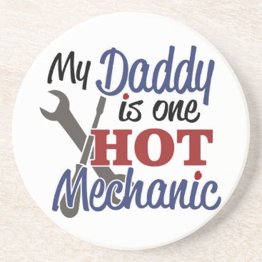 Hot Mechanic Dad Coaster