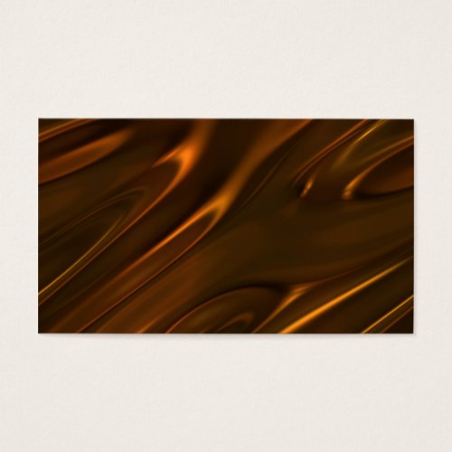 Hot Melted Liquid Chocolate Textured Business Card Template