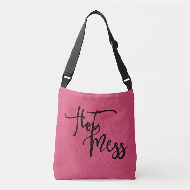 Hot Mess  Crossbody Bag (Front)