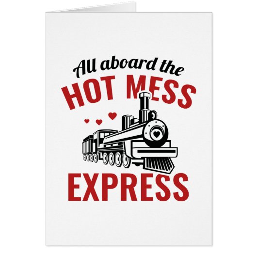 Hot Mess Express Cards (Front)