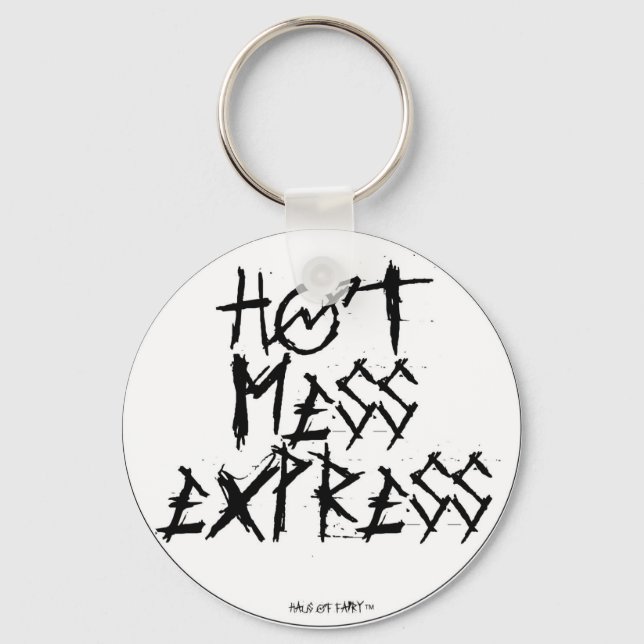 Hot Mess Express Keychain (Front)