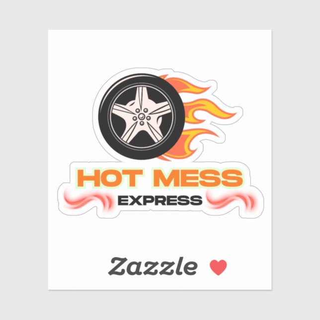 HOT MESS EXPRESS STICKER (Sheet)