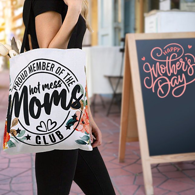 Hot Mess Mom Mother's Day Tote (Creator Uploaded)