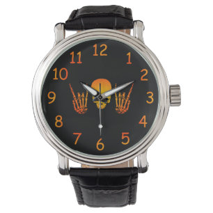 Hot Metal Skull Watch