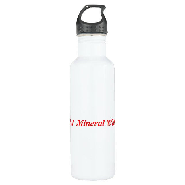Hot Mineral Water botle Stainless Steel Water Bottle (Front)